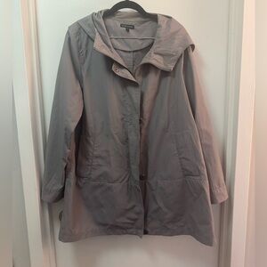 Eileen Fisher Rain Jacket | Women’s Waterproof Lightweight Outerwear Coat